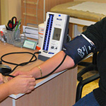 měření krevního tlaku